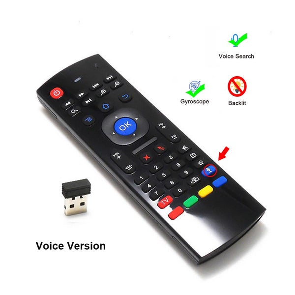 Backlight Air Mouse Remote Control MX3 Wireless Mini Keyboard 2.4Ghz Carousel 1