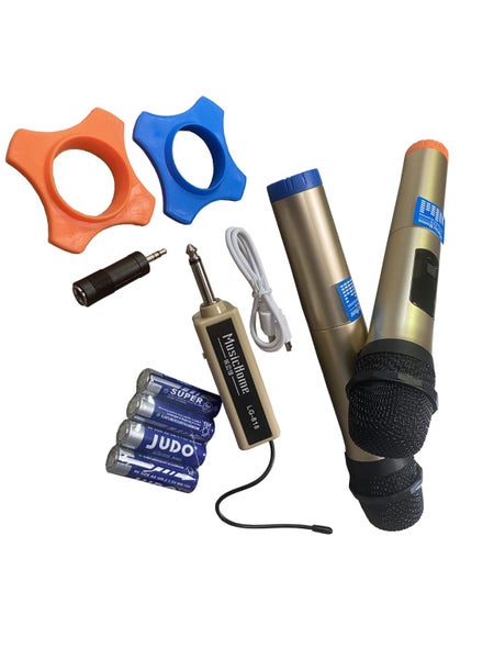 DOUBLE UNIVERCAL WIRELESS MICROPHONE Carousel 5
