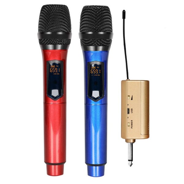 DOUBLE UNIVERCAL WIRELESS MICROPHONE BRAND NEW ARRIVAL!! Carousel 1