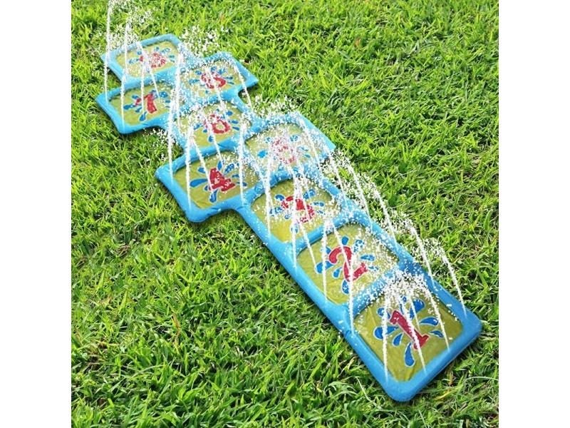 Parque Aquatico Inflavel Water Play Hopscotch Mat Inflatable Play Mat With Carousel 1