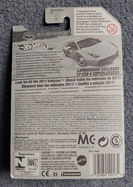 2010 HW Premiere Lamborghini Gallardo LP 570-4 Superleggera Carousel 2