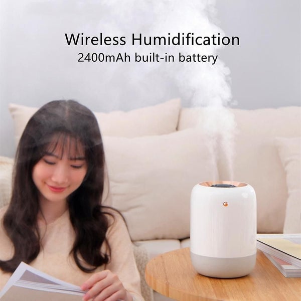 Wireless essential oil diffuser air humidifier battery aroma Carousel 2