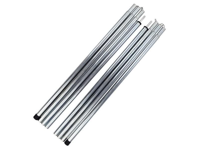 Outdoor Tent Canopy Tarp Poles Tent Canopy Support Rods Iron Canopy Awning Carousel 1
