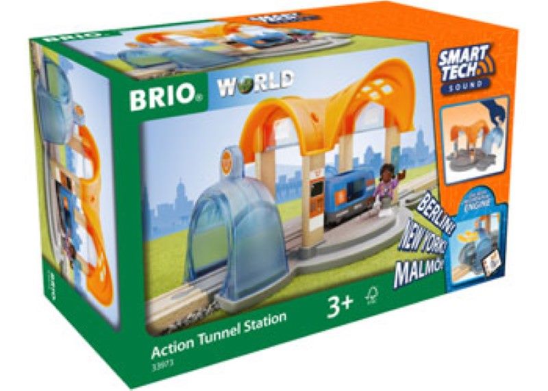 BRIO Smart Tech Sound - Action Tunnel Station Carousel 1