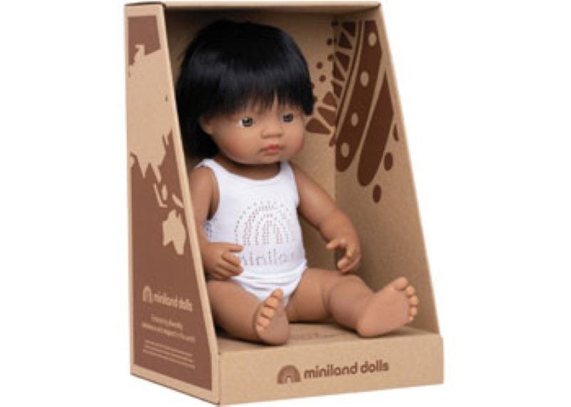 Miniland - Baby Doll - Hispanic Boy 38cm Carousel 3