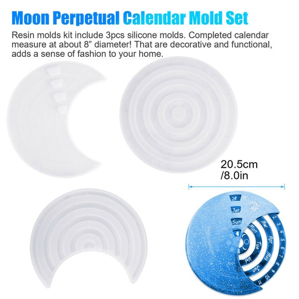 Silicone Mold Resin Making Mould Casting Jewellery Craft DIY Carousel 2