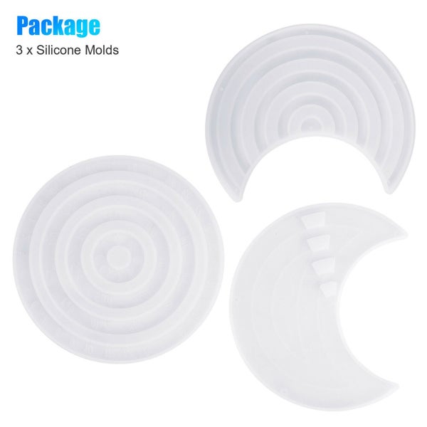 Silicone Mold Resin Making Mould Casting Jewellery Craft DIY Carousel 8