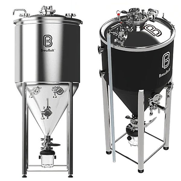 BrewBuilt 144L X2 Stainless Steel Conical Unitank Fermenter Carousel 1