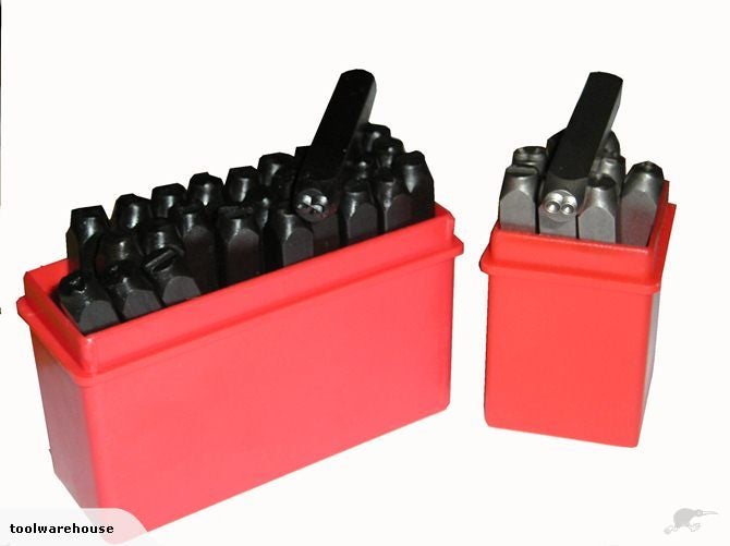LETTER PUNCH SET AND NUMBER PUNCH SET 6MM HIGH FIGURES Carousel 2