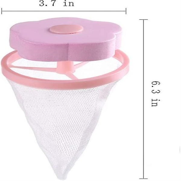 4pcs Lint Catcher For Laundry,pet Hair Remover For Laundry,washing Machine Float Carousel 2
