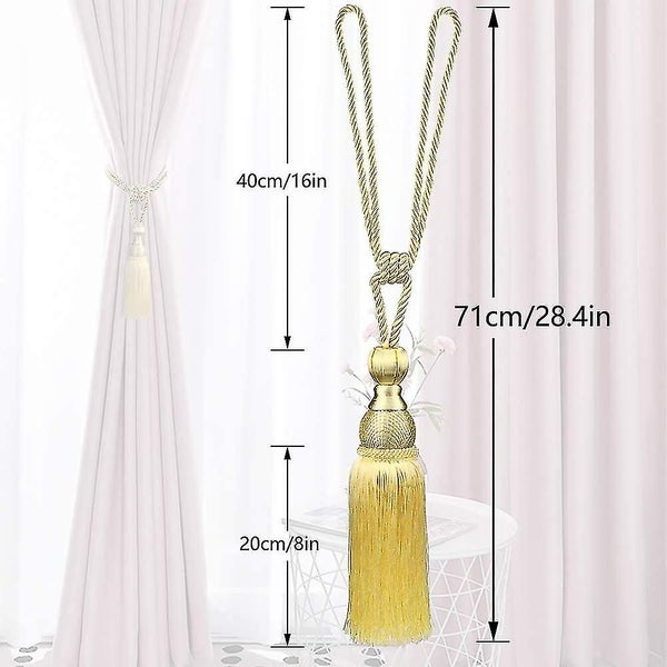 2pcs Tiebacks Curtain Tassels Curtain Tiebacks Tassels Curtain Tiebacks Tassels Carousel 2