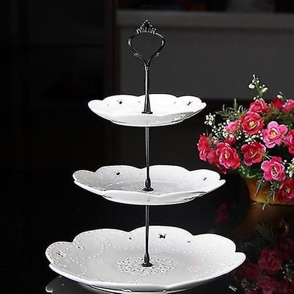 1 Set 2 Or 3 Tiers Sweets Candy Cupcake Tray Wedding Party Cake Display Stand Carousel 2