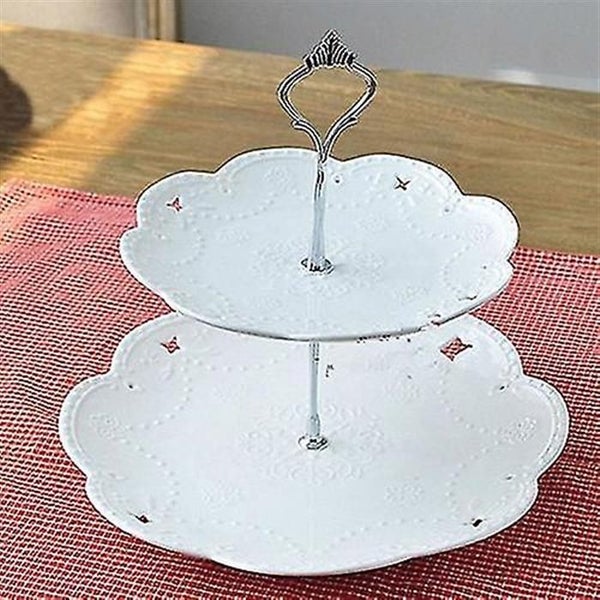 1 Set 2 Or 3 Tiers Sweets Candy Cupcake Tray Wedding Party Cake Display Stand Carousel 5