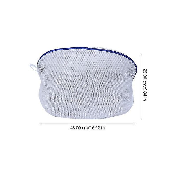 2pcs Shoes Wash Bags Laundry Bags Thickened Shoes Mesh Bags With Zipper Carousel 2