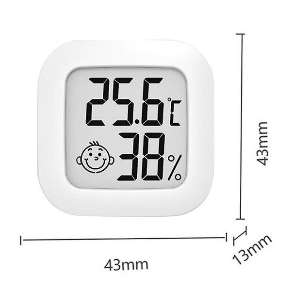 3 Pack Indoor Thermometer , Humidity Gauge Meter Digital Hygrometer Room Thermom Carousel 5