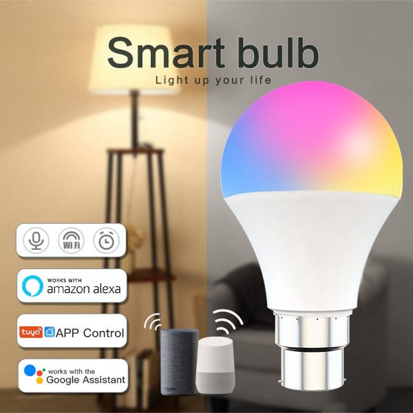 New Wifi Smart Bulb B22 Socket 15W Sale Sale Carousel 1