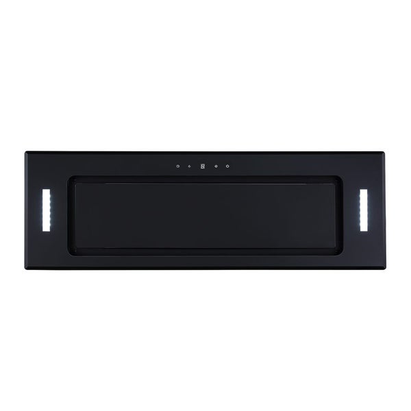 Parmco 900mm Integrated Turbo Pak Plus, Black Glass Carousel 1