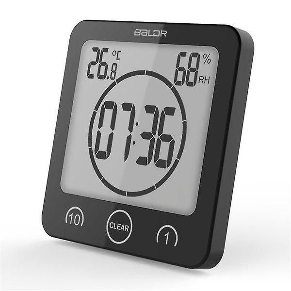 Bathroom Clock, Shower Timer Alarm Digital Clocks ,bathroom Waterproof Kitchen T Carousel 1
