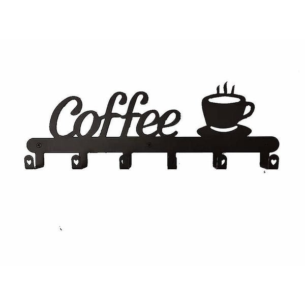 Coffee Mug Holder Wall Mounted,coffee Bar Decor Sign,coffee Cup Rack Holds,coffe Carousel 1