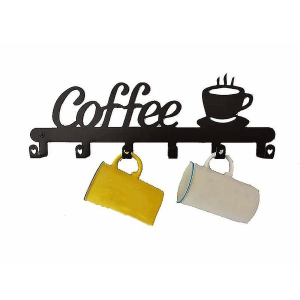 Coffee Mug Holder Wall Mounted,coffee Bar Decor Sign,coffee Cup Rack Holds,coffe Carousel 5