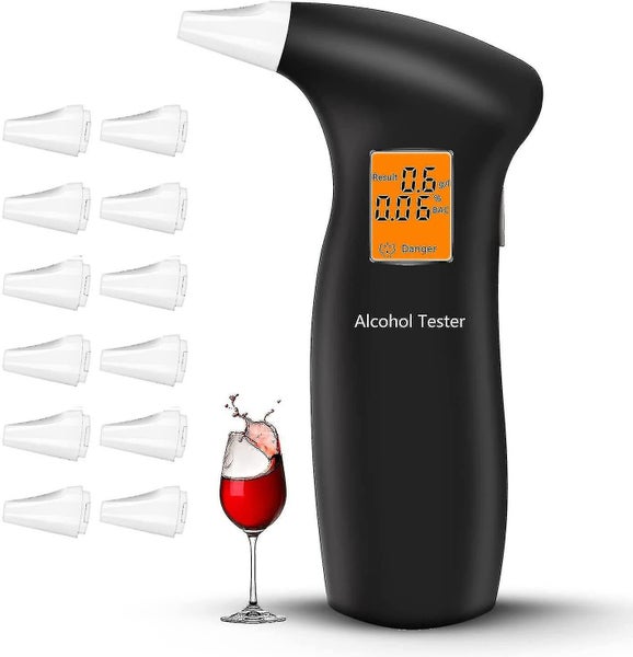Alcohol Tester Police Precise Alcohol Measuring Devices With 12 Mouthpieces, Fas Carousel 1
