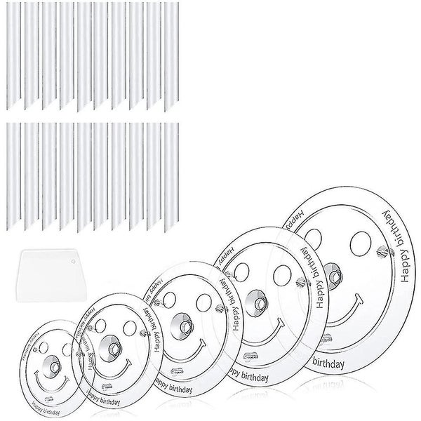 Cake Supports For Multi-tier Cakes Cake Stand 5 Levels (9/12/16/20/26cm)) With 2 Carousel 1