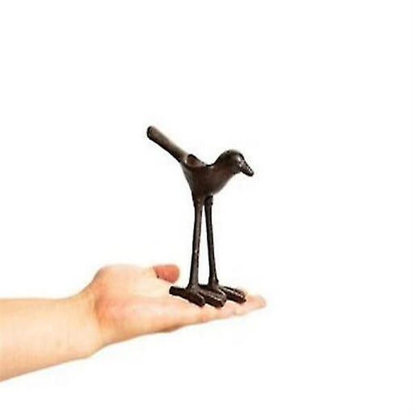 Bird Statue Magpie Candlestick Iron Lamp Old Oil Lamp Cast Iron Antique Old Cand Carousel 2