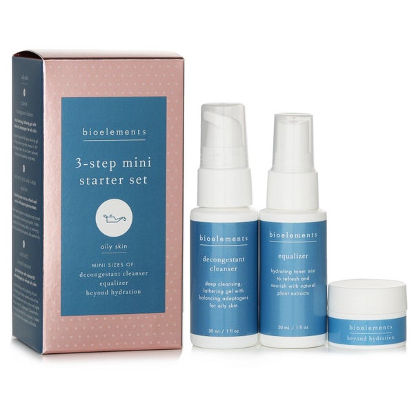 BIOELEMENTS - 3-Step Mini Starter For Oily Skin set 3pcs Carousel 1