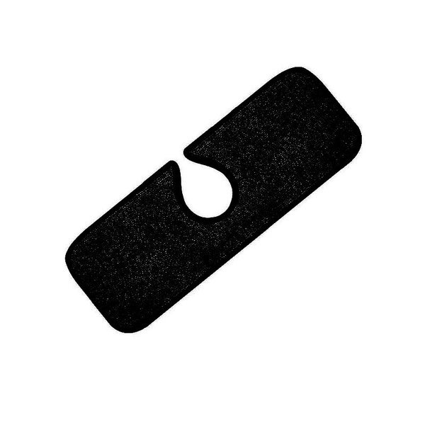 Kitchen Sink Splash Mat With Buttons Faucet Counter Absorbent Mat Carousel 1