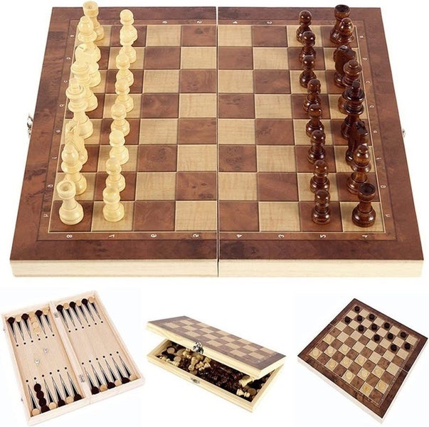 NEW Wooden Chess Set Sale Sale Carousel 1