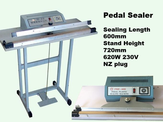 sealers 600mm pedal sealing machine foot step Carousel 1