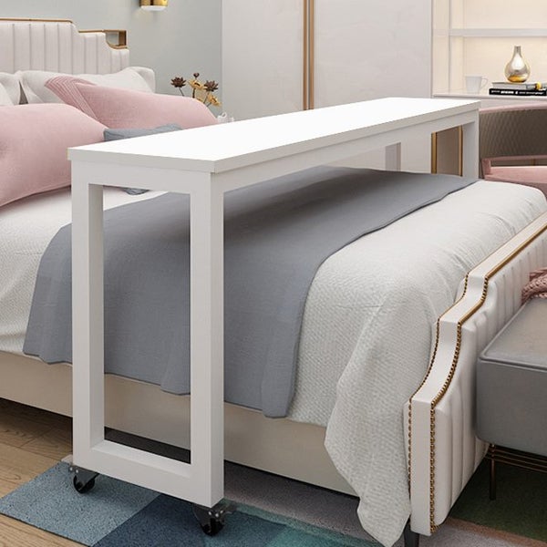 Overbed Table with Wheels, Unadjustable Queen Size Carousel 1