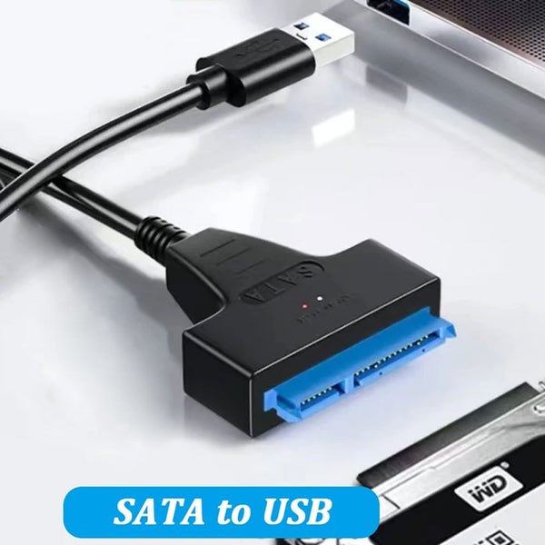 SATA to USB 3.0 / 2.0 Cable for 2.5 Inch External HDD SSD Hard Drive Carousel 2