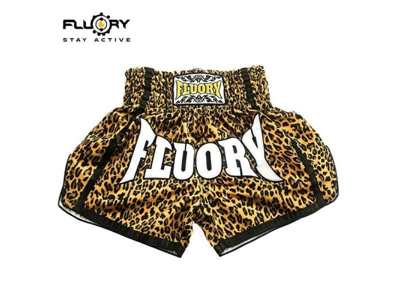 Fluory Printing Fight Shorts Boxing Shorts Embroidery Patches Muay Thai Shorts Carousel 1
