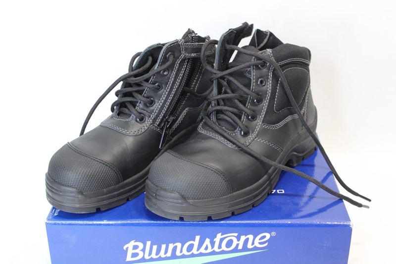 Blundstone Unisex Zip Up Work Boots BidBud