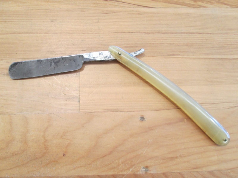 Christopher Johnson & co Sheffield England c.1930 Cut Throat Razor Carousel 2