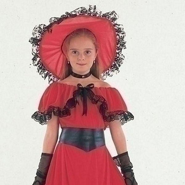 Scarlet O'Hara Girls Costume Carousel 1