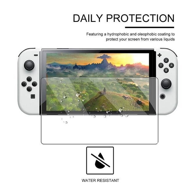 Nintend Switch OLED Tempered Glass Screen Protector Carousel 4