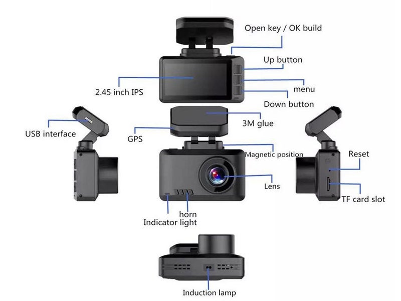 Dashcam Car Camera WiFi Carousel 12