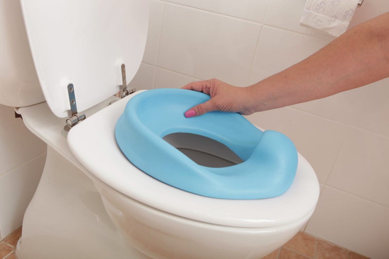 Dreambaby: Soft Touch Potty Seat - Blue Carousel 2