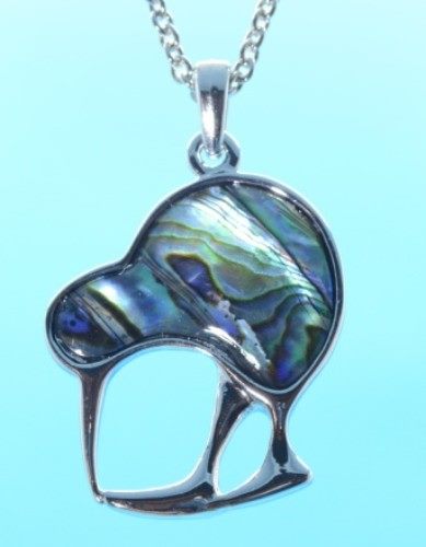 Pendant - Paua Kiwi Carousel 1