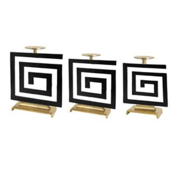 Greek Key Candle Holder Carousel 1