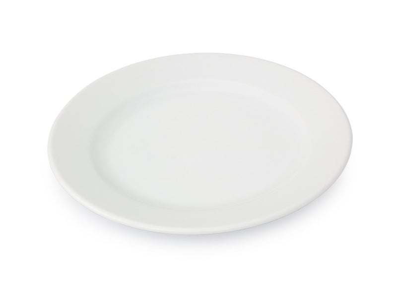 21cm Round Dinner Plate - White - Royal Porcelain Tableware Carousel 1