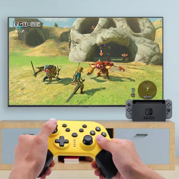 Wireless Bluetooth Gamepad for Switch Host Game Controller for NS Switch PC PS3 Carousel 1