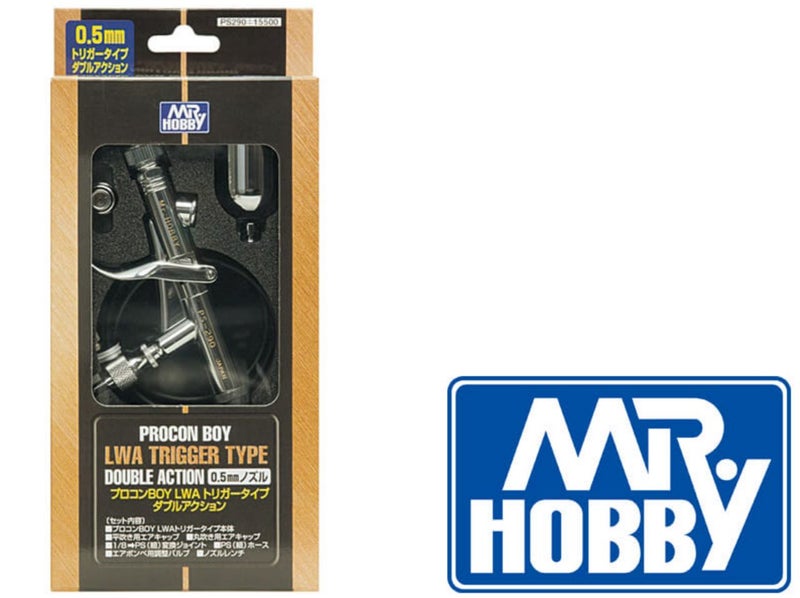 Mr Color GSI Creos Mr. Airbrush Procon Boy PS-290 0.5mm Pistol Trigger Type Carousel 2