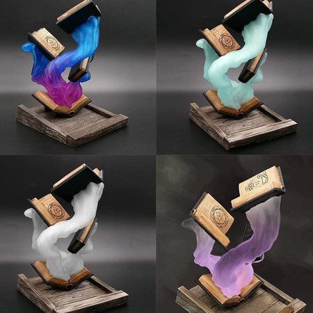 Magic Book Dice Tower, Magics Dice Tower Big Book Dice Tower Ornaments Carousel 7