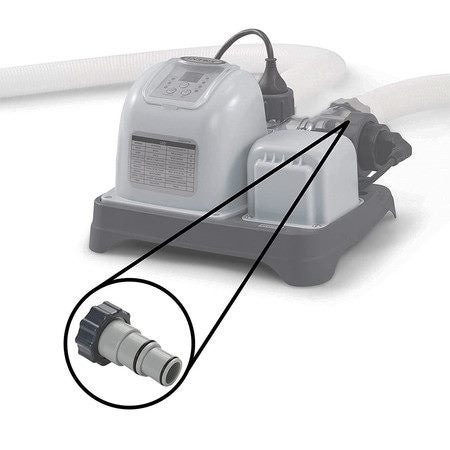 Compatible Intex Replacement Hose Adapter A w/Collar (2Pack) Carousel 6