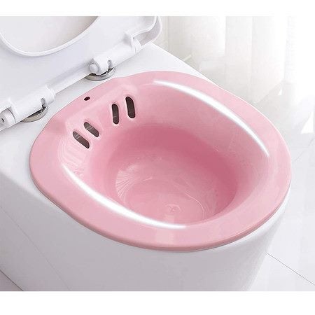 Sitz Bath Toilet Seat Soaking Bath Tub Hemorrhoids Postpartum Care Carousel 1