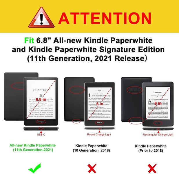 Kindle Paperwhite 2021 Case 11th Gen Carousel 2