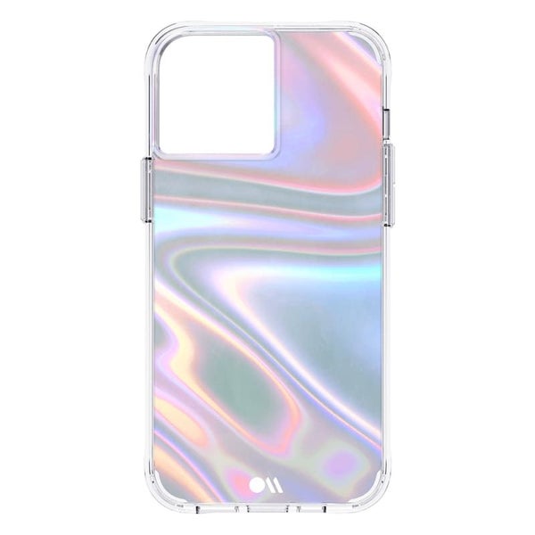 Case-Mate Soap Bubble Case for iPhone 13 Pro Max (6.1") - Iridescent Carousel 1